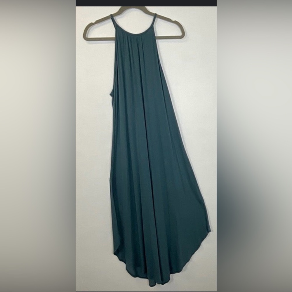 Olivia Rae ocean mist color spaghetti strap maxi dress size Medium